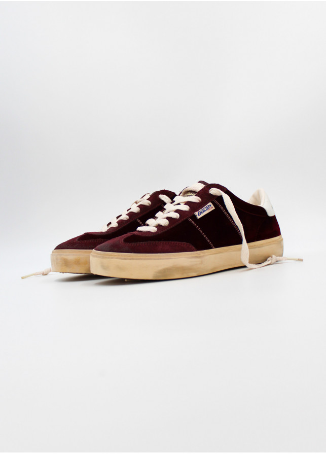 Golden goose sale burgundy velvet