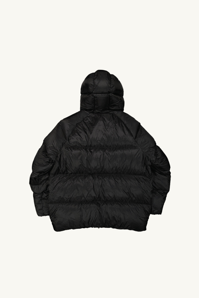 Down jacket pyrenex black