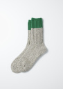 Socks merino green rototo